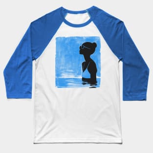 lazy summer blues Baseball T-Shirt